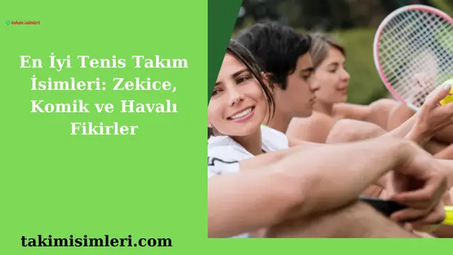 Mükemmel tenis takım isimlerini seçmek, takım ruhu ve kimliği için çok önemlidir. İster yeni bir takım kuruyor ister yeniden markalaşıyor olun, havalı, akıllı, eğlenceli ve akılda kalıcı bir isim bulmak zor olabilir.